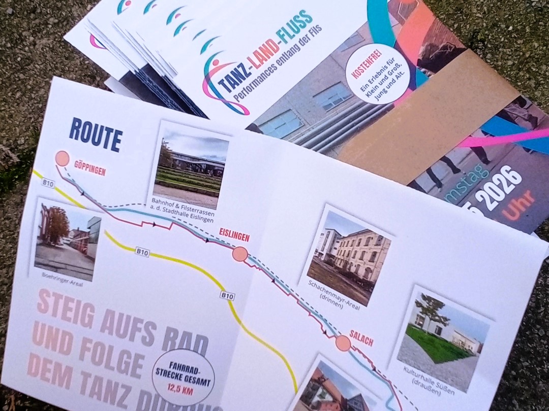 Flyer und Plakate sind da!