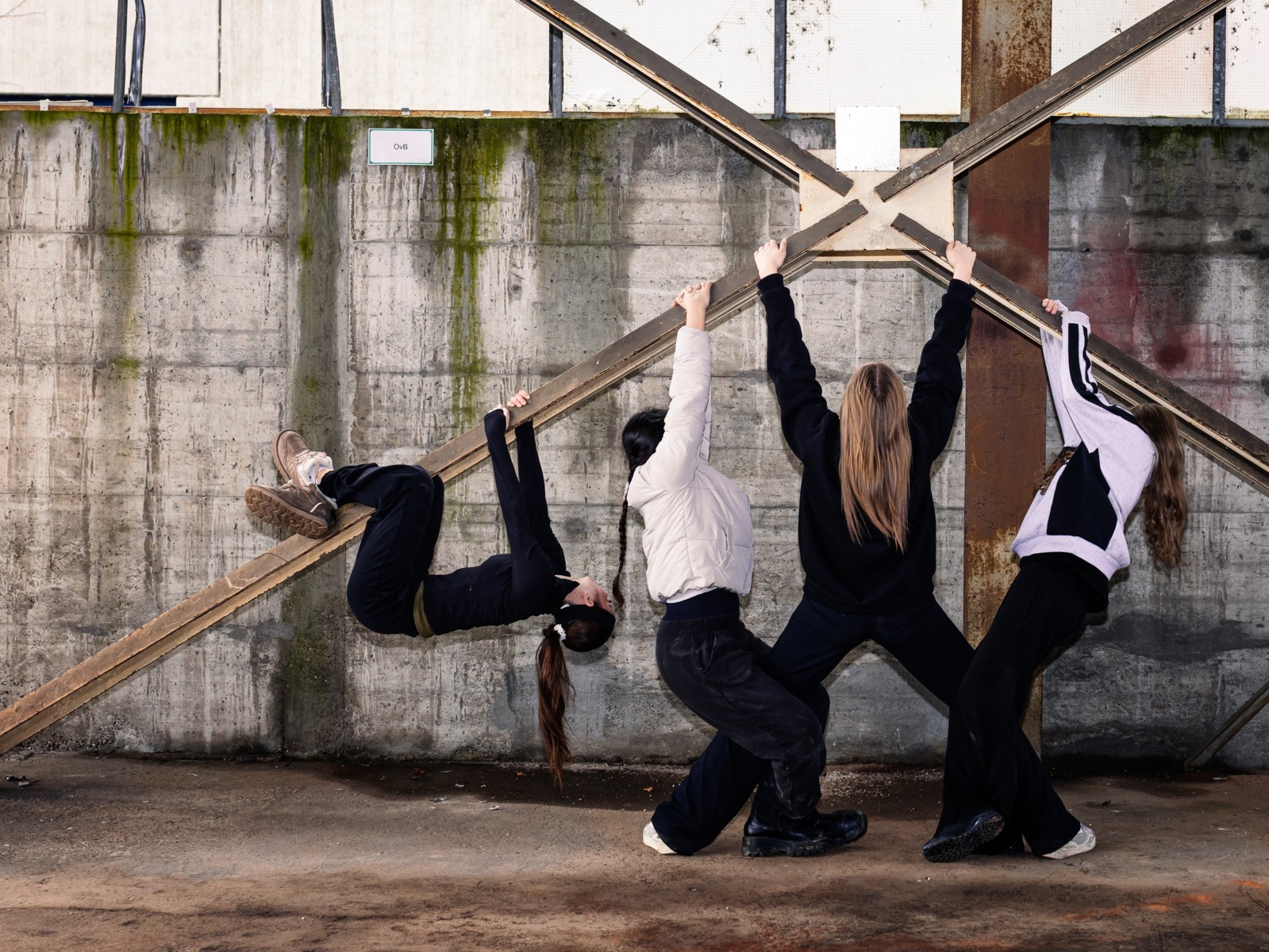 Fotoshooting im Boehringer-Areal